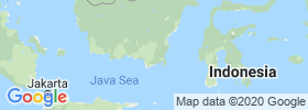 South Kalimantan map